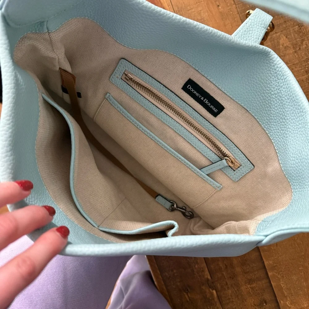 Rooney bourke powder blue purse NWOT - Picture 5 of 5